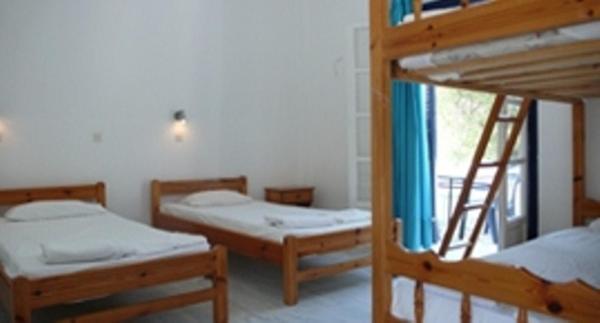 Purple Pig Stars Camping & Bungalows Mylopotas Chambre photo